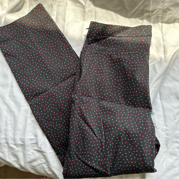Akris Punto Polka Dot Straight Pants - Picture 5 of 8